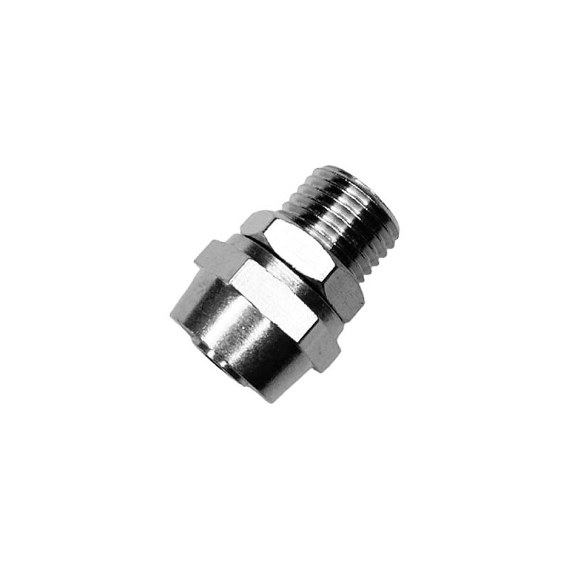 Переходник, наруж. резьба 1/2"-зажим под шланг 12 мм HOREX S08 1/2НРх12мм